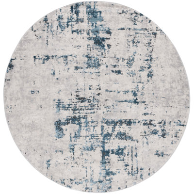 Tapis gris / rose Shivan 723
