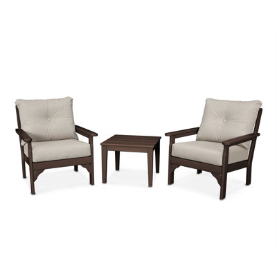 Vineyard 3-Piece Deep Seating Set
