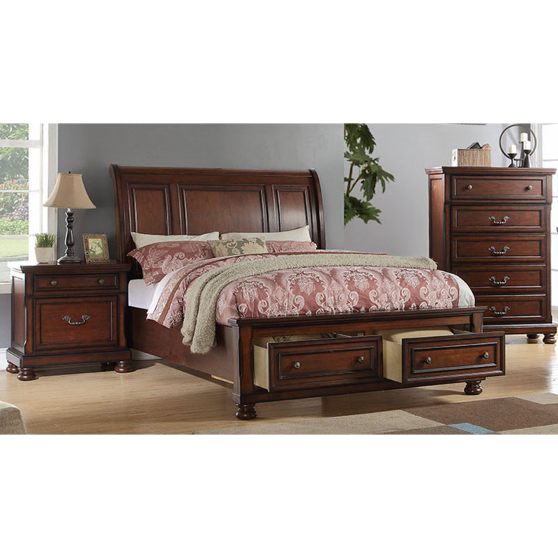 Ensemble de chambre avec très grand lit-bateau 3 pièces