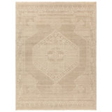 Jaipur Living Mihail SEV09 Handknotted Medallion Ivory and Cream Area Rug (8'x10')