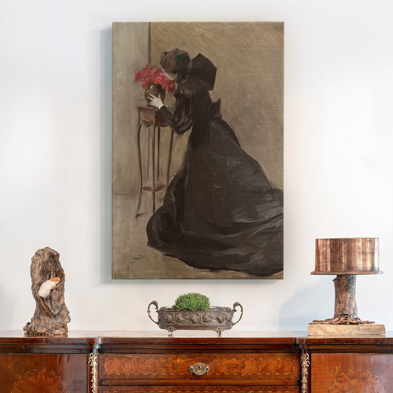 Impression sur toile encadrée, H 37 po x l 25 po