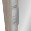 Cardale Freestanding 50cm Tall Mirrored Shoe Cabinet-96212106