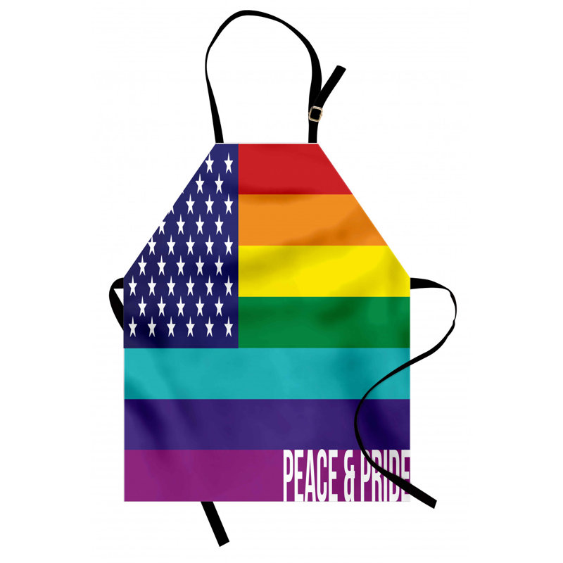 Striped Bib Apron