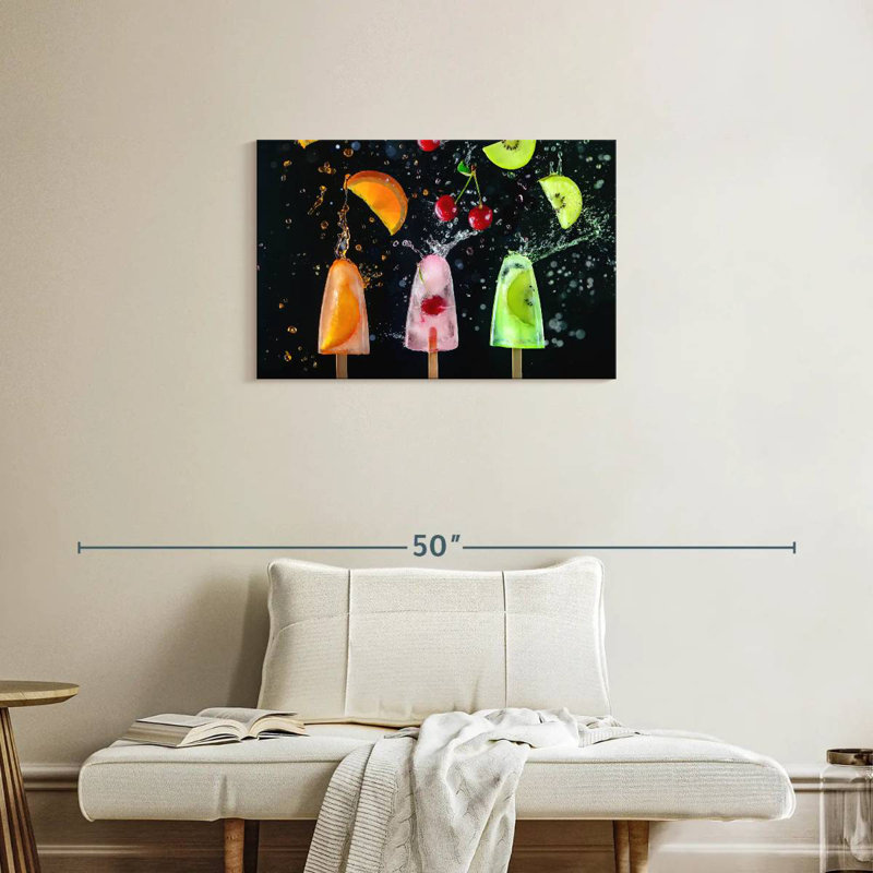 Yarlin Sweet Fruit Popsicles, 20" H x 30" W
