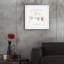 Art mural en verre épique «Happy Baby 5» par Farida Zaman, 24 po x 24 po-68680292