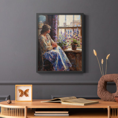 WOMEN Series CCCCXVV-1 - Reproduction encadrée de qualité supérieure - prête à être accrochée - aucun clou requis