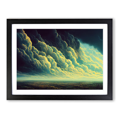 Mood Of The Cloud - Framed Print