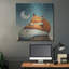 Art mural en métal «Goodnight Fox» par Momart-103931985