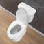 Toilette allongée deux pièces à hauteur de chaise Ogonbrick 1,28 gallons GPF (siège inclus)