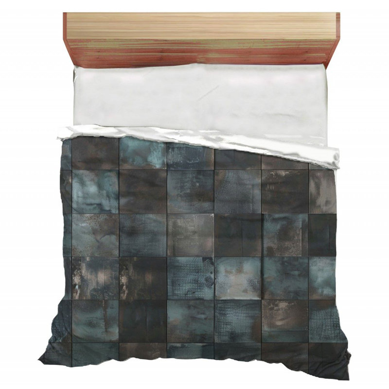 Trendy Floral Plush Microfiber / Polyester Comforter, Twin Comforter
