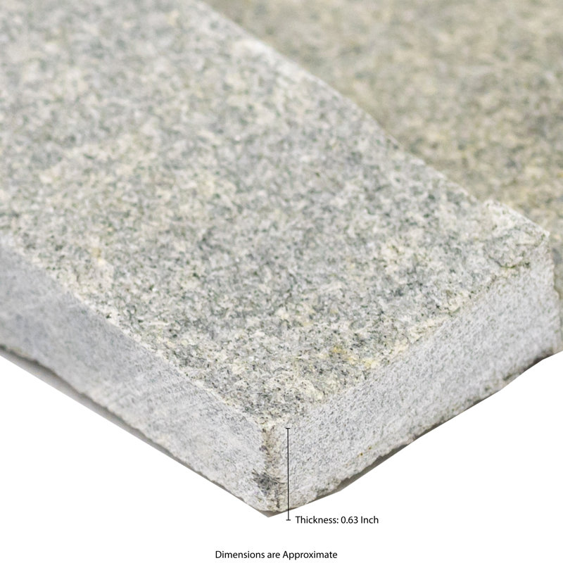 Stonecrest 6 in. x 24 in. Split Face Natural Stone Ledger Panel Wall Tile, Marana Stone