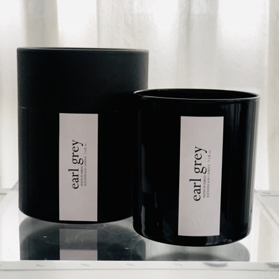 Dark Collection Earl Grey Scented Jar Candle