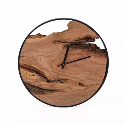 Ellisville Stainless Steel Wall Clock