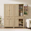 Armoire de rangement 72 po H 72,1 po avec tablettes réglables-1577845394-1590329771