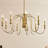 Karthe 9 - Light Dimmable Spider Chandelier