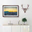 Sunset over Malaga in Spain - Picture Frame Painting Print-56705932-56705933