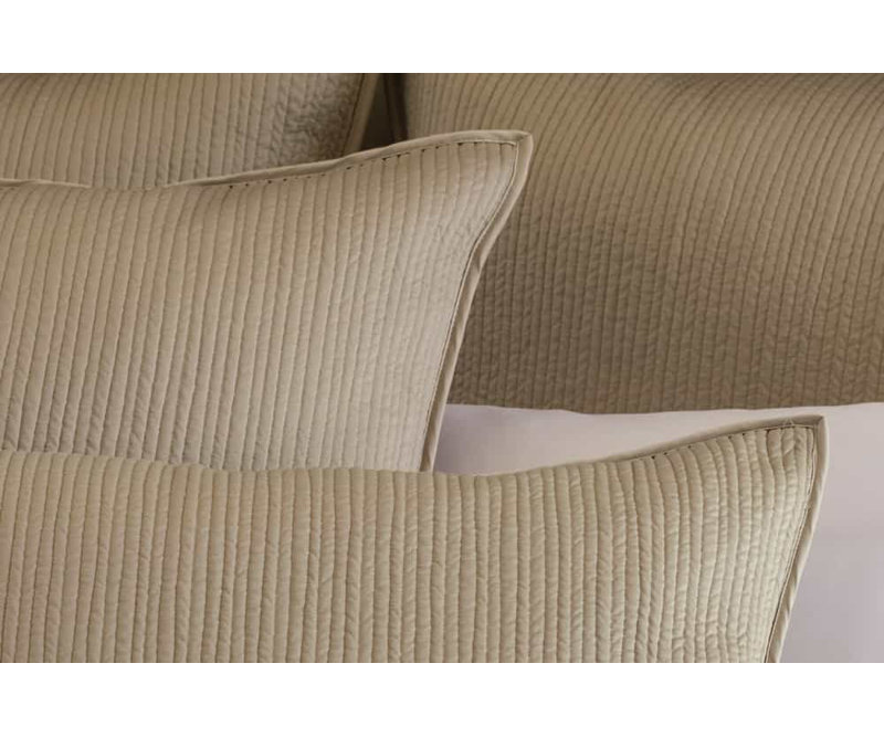 Retro Lumbar Pillow Cover & Insert, 20" x 26", Taupe