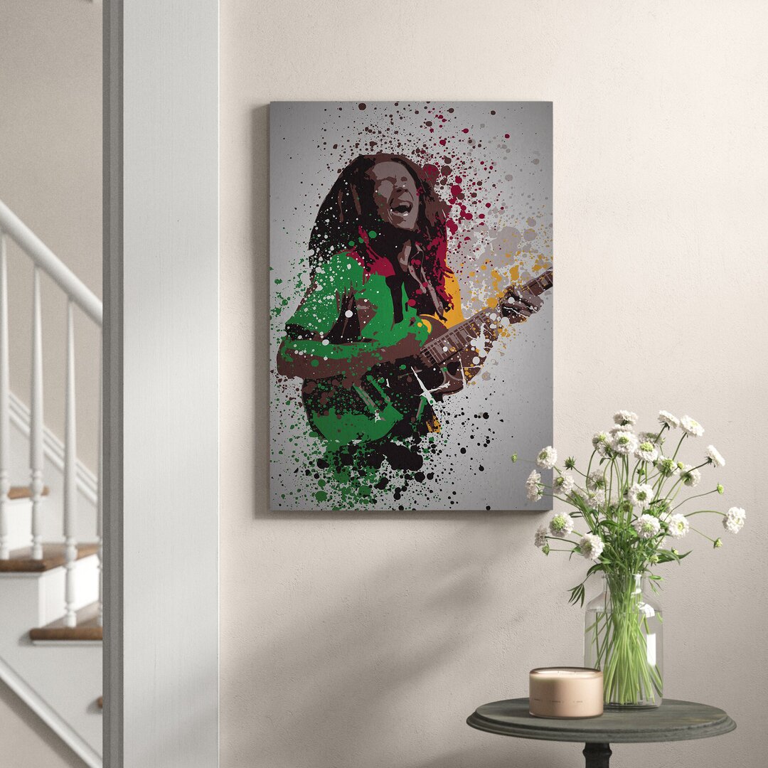 Leinwandbild Bob Marley von TM Creative Design