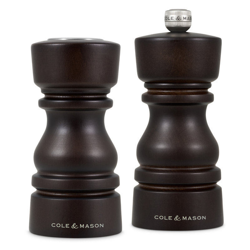 Ensemble de 5 po Cole & Mason London, Chocolat