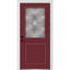 Porte d'entrée pré-montée en fibre de verre 1/2 panneau Grace Grace-1917265367-1917265366-1917265371