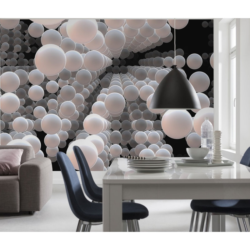 Catelaya 3D Spherical 2.54m x 3.68m Wall Mural