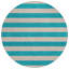Tapis extérieur rond lavable antidérapant 8 pi