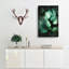 Gathered Green Plant Leaves - Wrapped Canvas-56642413