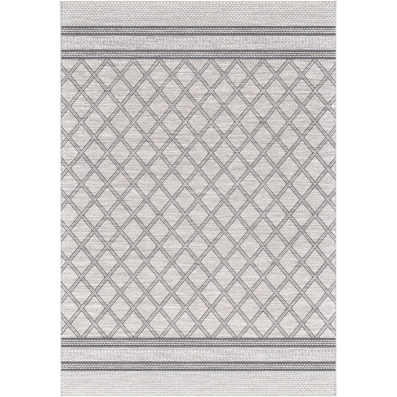 Blann Geometric Area Rug, Rectangle 80 x 150cm
