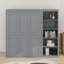 Grand lit escamotable avec tablettes-1889268558