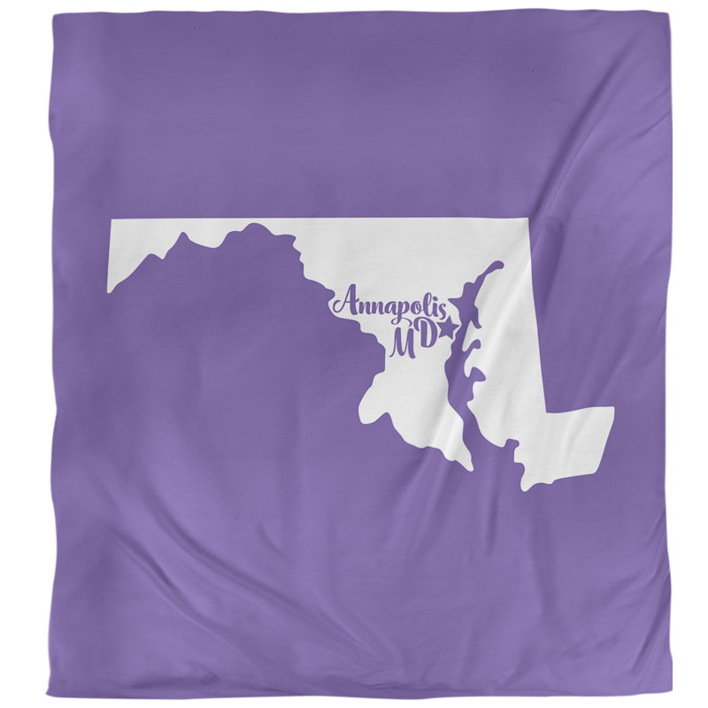 Housse de couette simple annapolis Maryland, Housse de couette pour très grand lit, Mauve, Microfibre