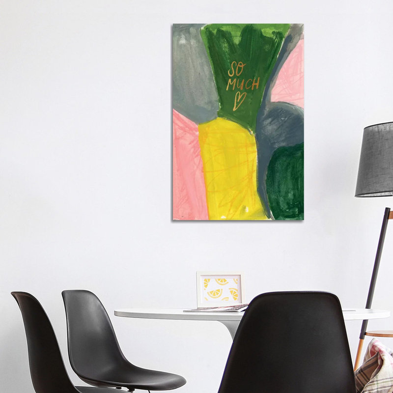 Painterly Color Block by Joy Ting - Wrapped Canvas Gallery-Wrapped Canvas Giclée, 101.6 cm H x 66.04 cm W