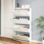 Armoire de rangement en métal pour chaussures