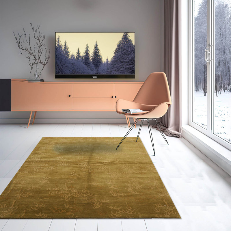 Tapis unique lime 4 pi 3 po x 6 pi Jeslyn