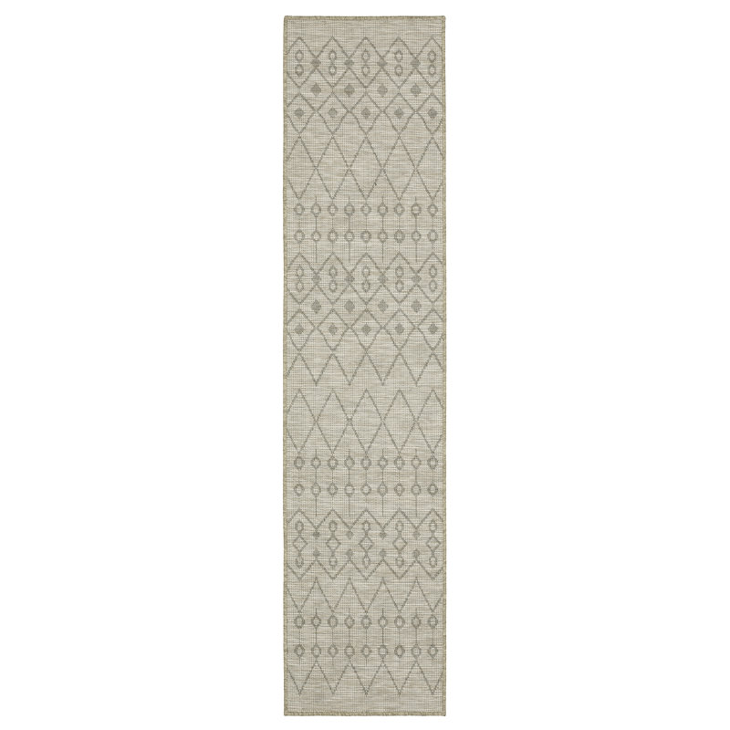 Jhovany Southwestern Indoor / Outdoor Rug, Runner 1'10" x 7'6"