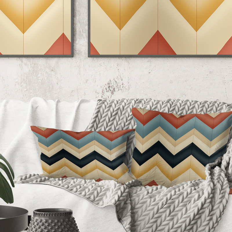Motif à motif de chevrons Earthy Tones - Chevron