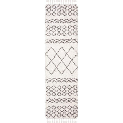 Tapis ivoire / gris Imraan