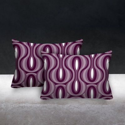 Outdoor Reversible Throw Pillow