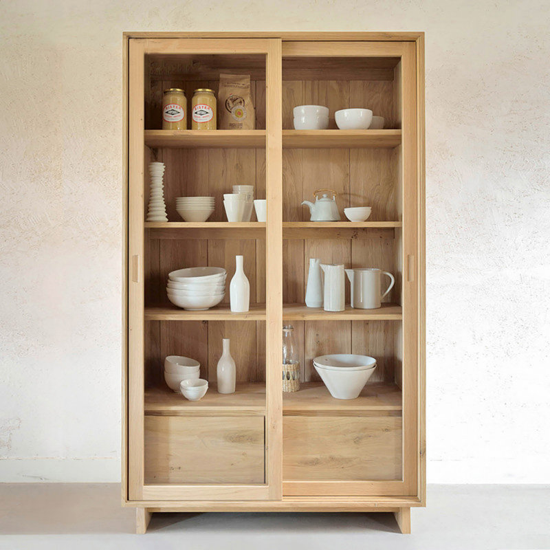 Vitrine moderne minimaliste Burlywood