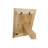 Chevron and Wood Crafted Bone Photo Frame-109362727