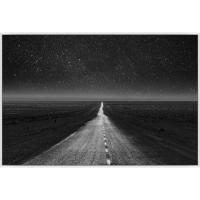 Night Sky Road - photographie sur toile