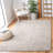 Corenia Hand Tufted Wool/Cotton Rug in Brown/Ivory-1088321407