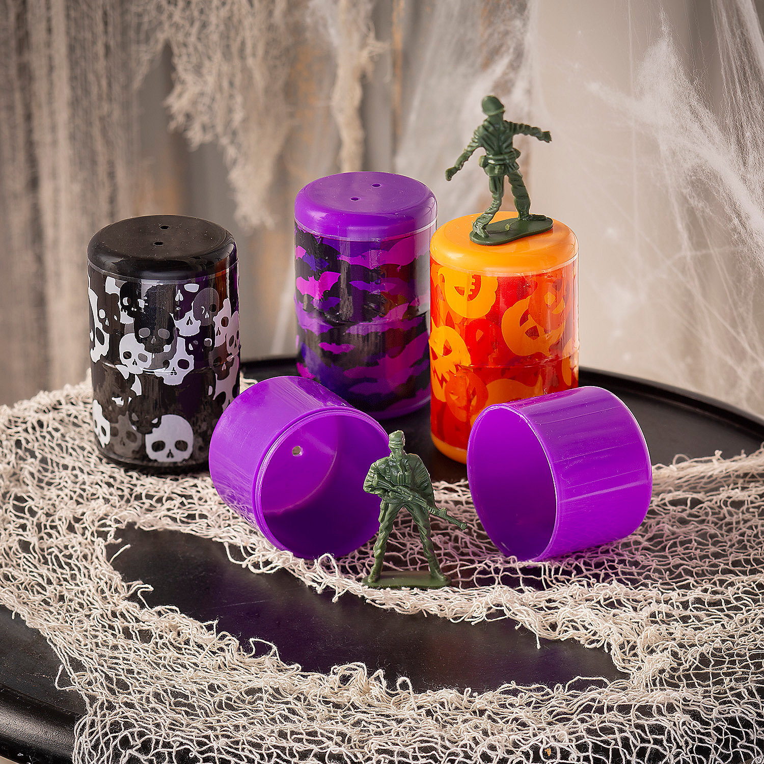 Oriental Trading Company Disposable Plastic Halloween Cups for 12 Guests