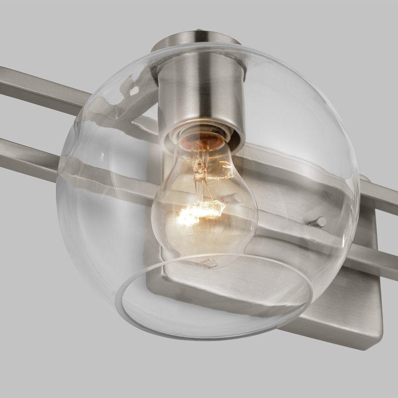 Codyn 4 - Light Vanity Light, Brushed Nickel, 7.63"H x 19.75"W x 8.38"D, 2