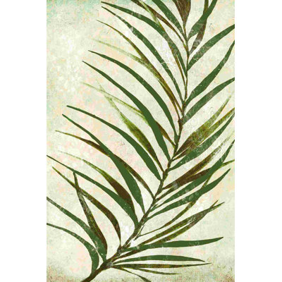 " Textured Palm Leaf 2 "