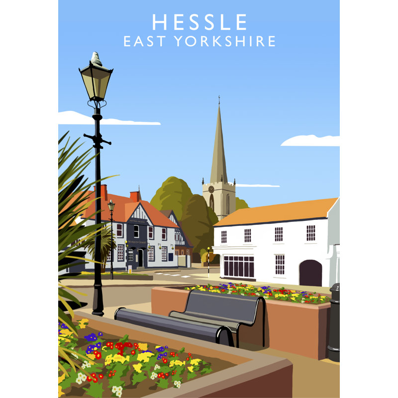Hessle by Richard O'Neil - Print, No Frame, 40 cm H x 30 cm W x 1 cm D