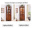 19.69 " L Solid Wood Bar Cabinet