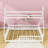 House Bed With LED Light,  Guardrails And Removable Roof-426283090-426283091