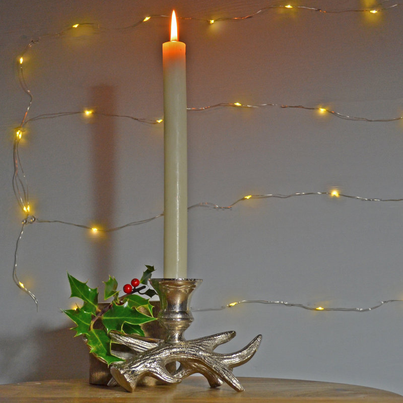 Metal Tabletop Candlestick