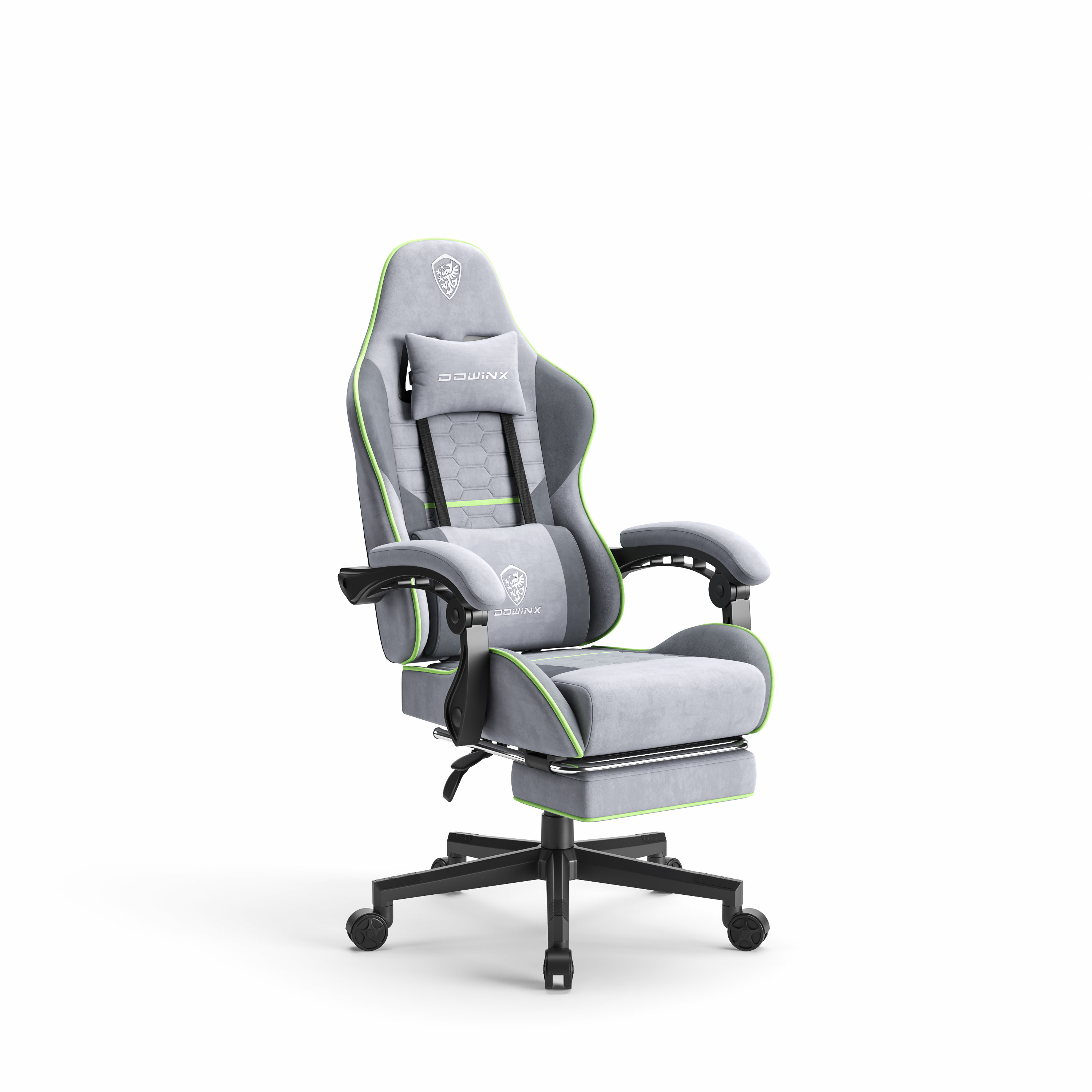 Dowinx Adjustable Reclining Ergonomic Leather Swiveling Game Chair