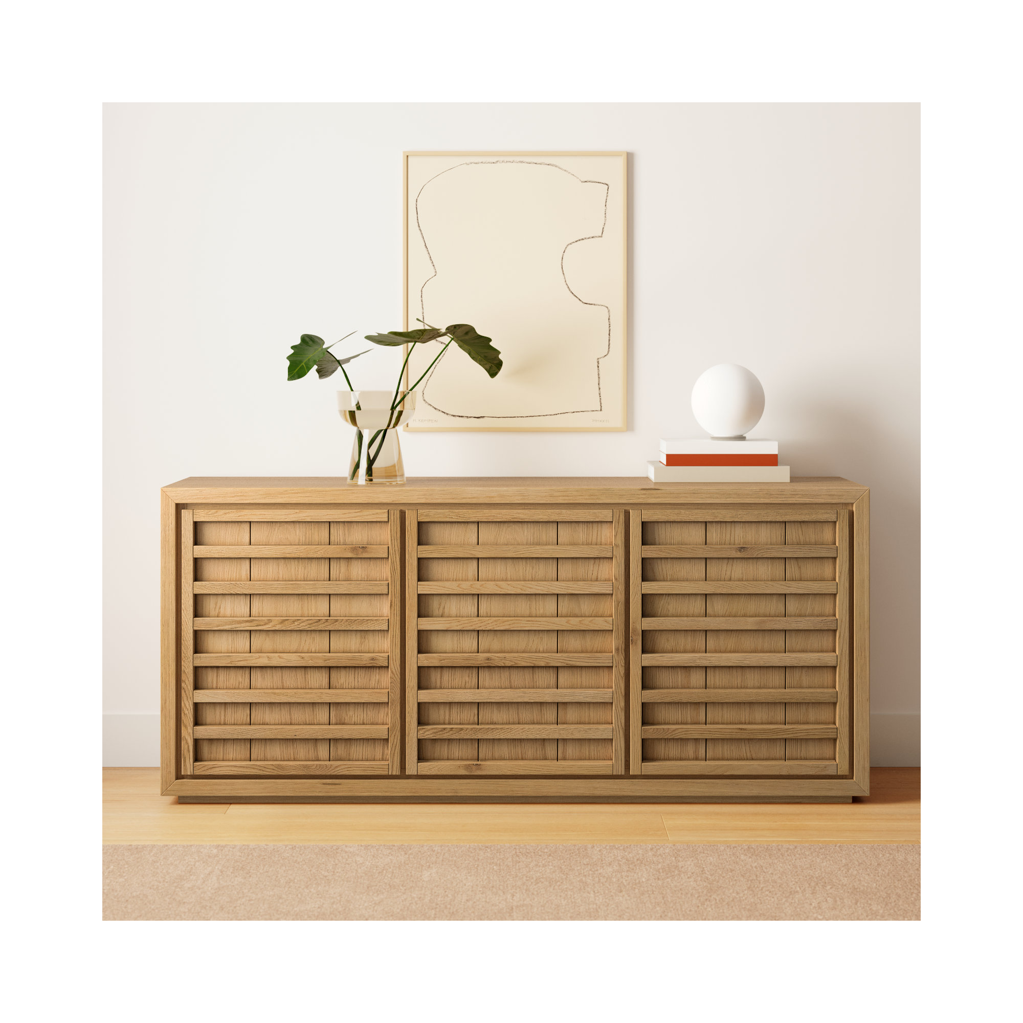 Scotty 72'' Sideboard, Natural